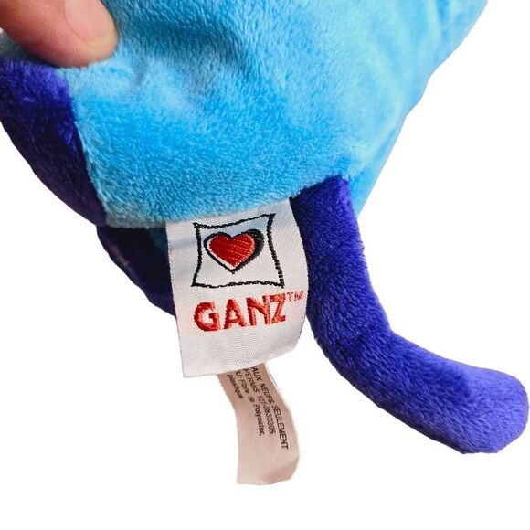 GANZ Astra Amazing World Bean Bag Plush Stuffed Animal Soft Toy 6” Blue Moons - Picture 3 of 4